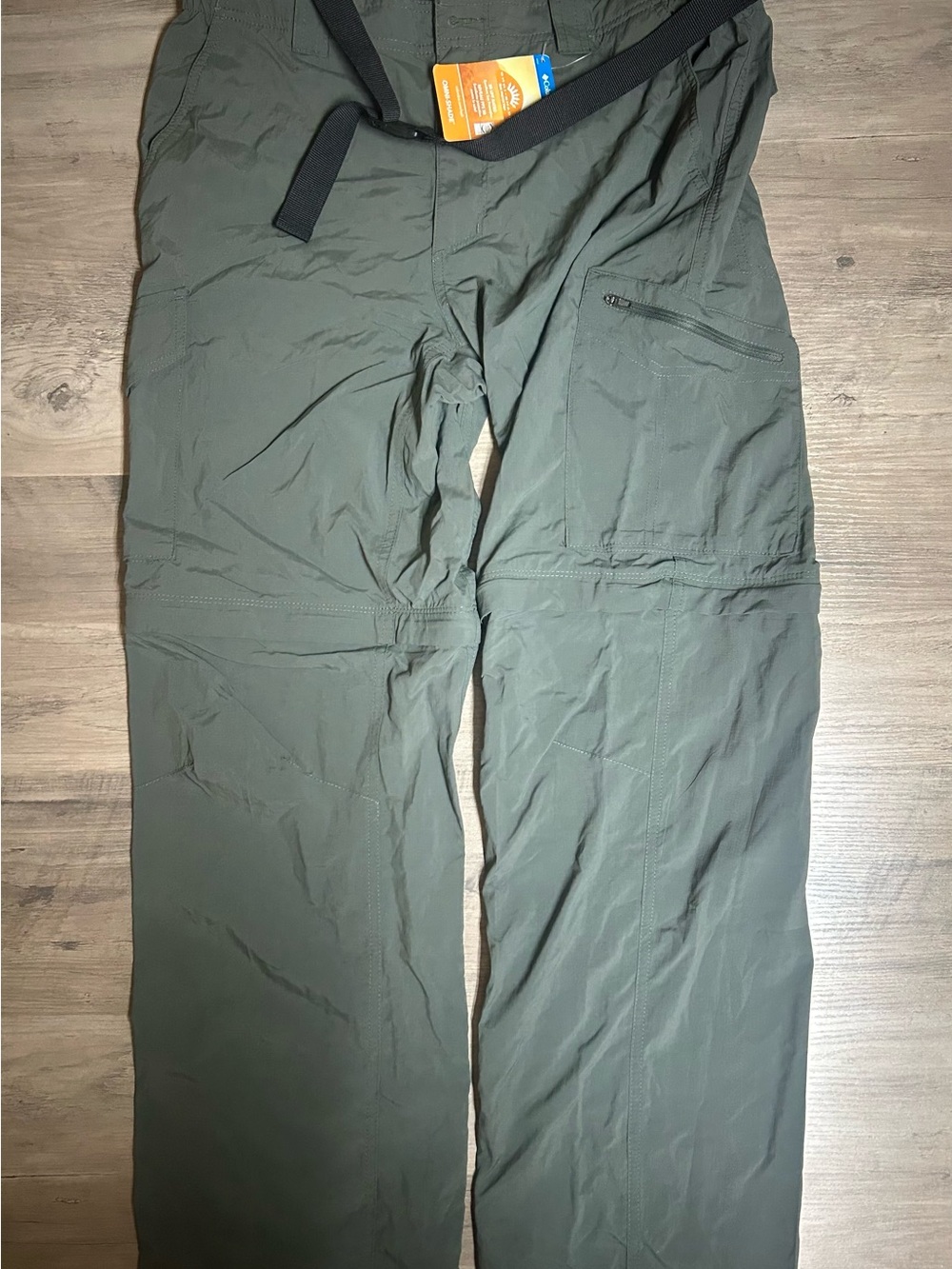 Columbia Men's Olive Cargo Outdoor Pants